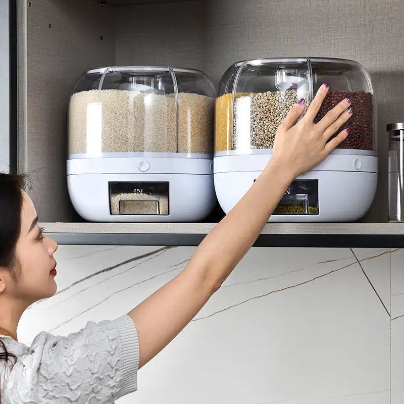 Rotating Food Single Press Dispenser