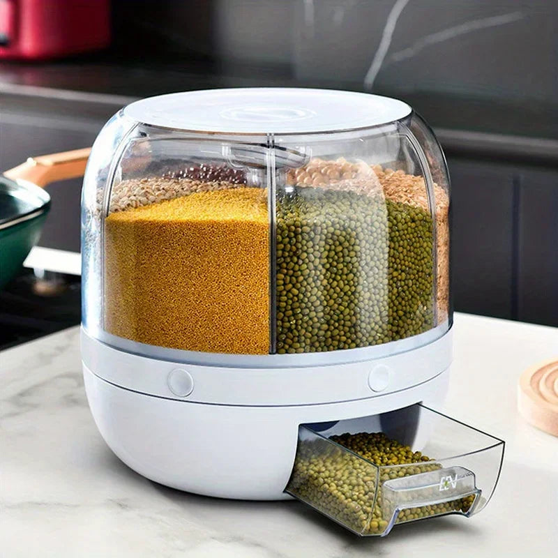 Rotating Food Single Press Dispenser