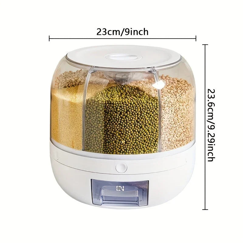 Rotating Food Single Press Dispenser