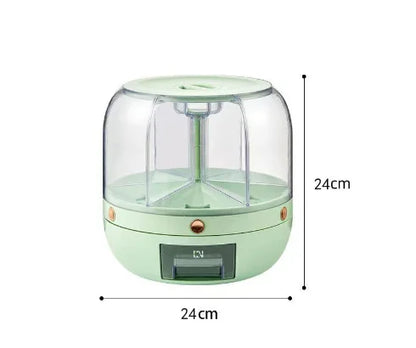 Rotating Food Single Press Dispenser